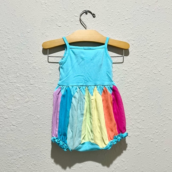 Lemon Loves Layette Colorful Bubble Romper 6-12M - Picture 2 of 4